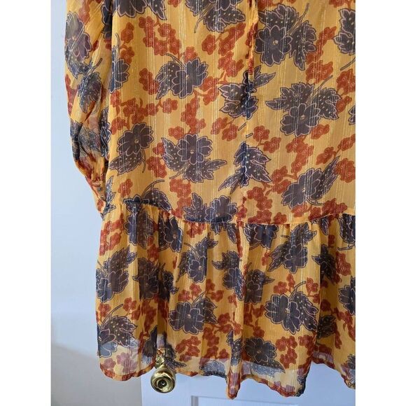Scotch and Soda Stargazer Drop Waist Peasant Dress XS NWT - Picture 9 of 12